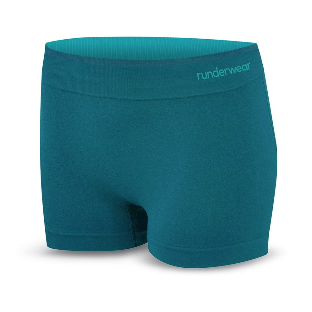 Women's Running Boy Shorts - Teal