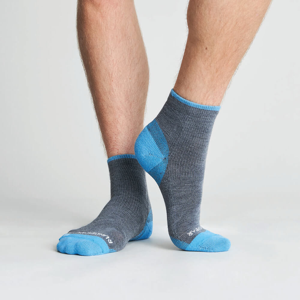 Men's Merino Running Socks - Mid