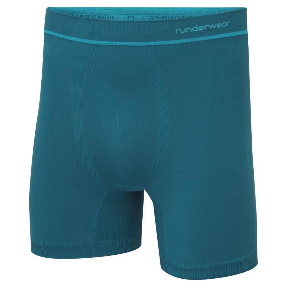 Men's Running Boxer Shorts - Teal